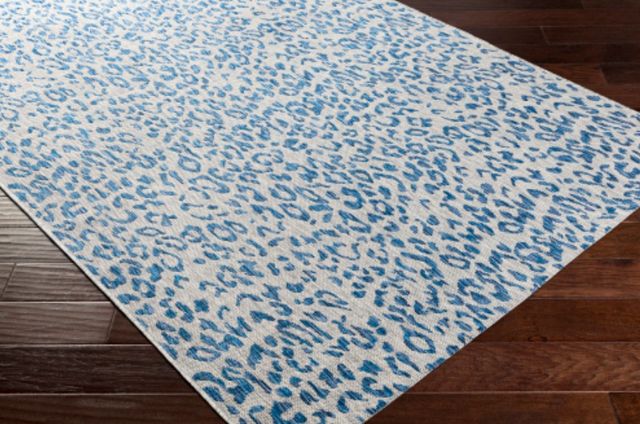 Surya Eagean Light Gray/Navy 4'x6' Area Rug-2