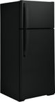 GE® 28" 17.5 Cu. Ft. Black Top Freezer Refrigerator-4