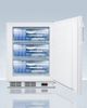 Accucold® 24" 3.5 Cu. Ft. White Built In All-Freezer-4