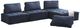 Homelegance® Ulrich 4-Piece Blue Modular Sectional-0