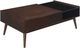 Elements International June Espresso Coffee Table-0