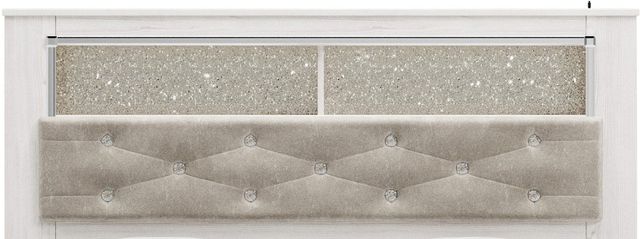 Signature Design by Ashley® Altyra White Queen Panel Bookcase Headboard-1