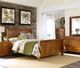 Liberty Furniture Grandpas Cabin 4-Piece Aged Oak Queen Sleigh Bedroom Set-1