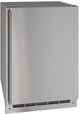 U-Line® 4.9 Cu. Ft. Stainless Solid Outdoor Convertible Freezer -0