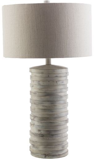 Surya Sulak Light Gray Table Lamp-0