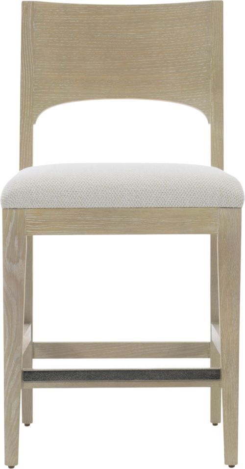 Bernhardt Solaria Dune/White Counter Stool-1