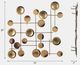 Sagebrook Home Gold Circles Wall Decor-2