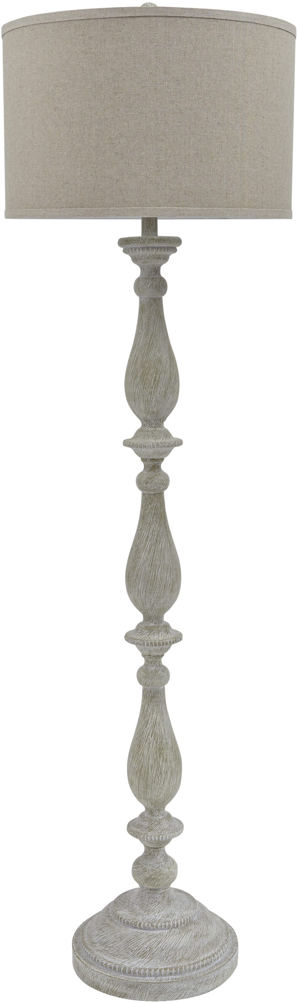 Signature Design by Ashley® Bernadate Whitewash Poly Floor Lamp
