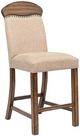ACME Furniture Maurice 2-Piece Beige/Oak Counter Chair Set-0
