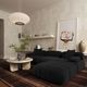 TOV Furniture Calliope 4-Piece Black Modular Sectional-1