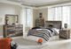 Benchcraft® Derekson 5-Piece Multi Gray Full Panel Headboard Bedroom Set-5