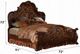 ACME Furniture Dresden Cherry Oak Queen Panel Bed-2