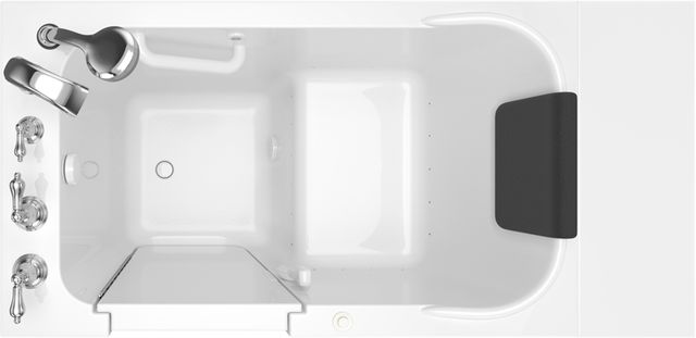 American Standard Premium Series White Alcove Walk-In Air Spa Tub-2