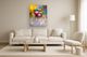 Classy Living Radiant Rainwalk Abstraction Wall Art-1