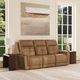 Flexsteel® Ranger Oakridge Brown Power Reclining Sofa-1