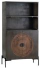 Crestview Collection Sienna Dark Brown Bookshelf-0