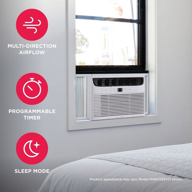 Frigidaire® 8,000 BTU White Window Room Air Conditioner-4