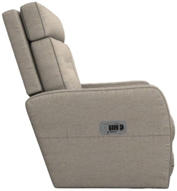La-Z-Boy® Lennon Bisque Power Wall Recliner with Headrest and Lumbar-3