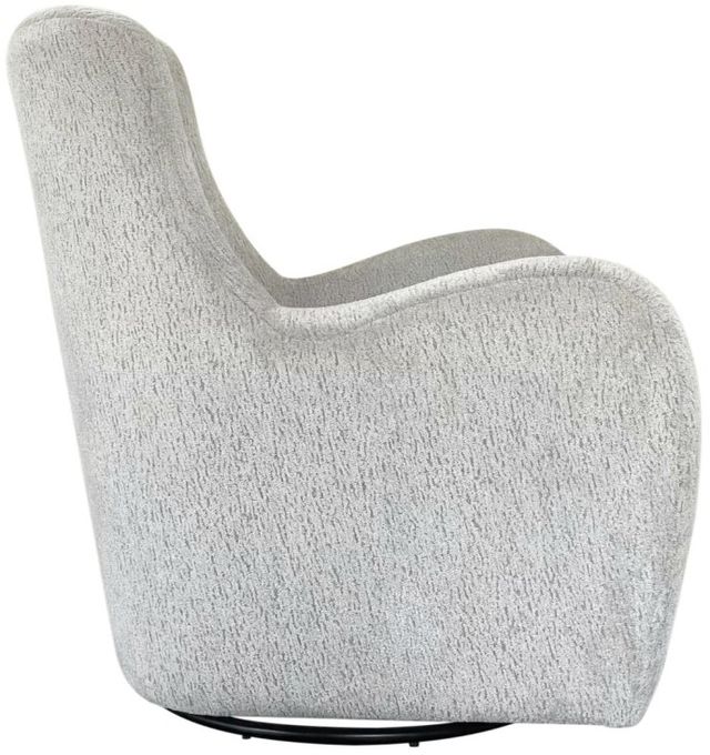 Bernards Trilogy Zinc Swivel Accent Chair-3