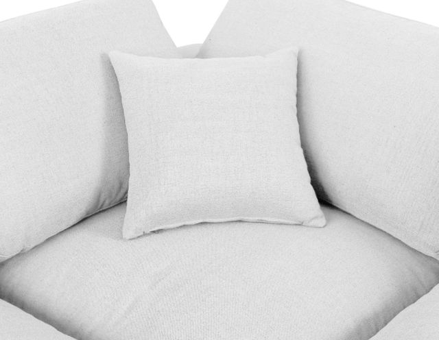 Meridian Furniture Comfy 8-Piece White Sectional-3