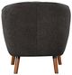 Homelegance® Cutler Brown/Charcoal Accent Chair-4