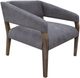 International Furniture Direct Murcia Iron Gray Armchair-0