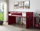 ACME Furniture Cargo Red Twin Loft Bed with Slide-4