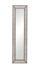 Bassett Mirror Beaded Gold Floor Mirror-0