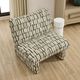 Uttermost® Willa Moss Green/Off-White Accent Chair-3