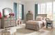 Signature Design by Ashley® Lettner 3-Piece Light Gray Twin Sleigh Bed Set-4