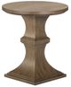 Liberty Furniture Artisan Home Sienna Stone Round Chairside Table-3