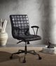 ACME Furniture Barack Aluminum/Vintage Black Office Chair-5
