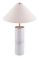 Zuo Modern Ciara Beige/White Table Lamp-1