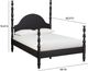 TOV Furniture Rosalie Black Queen Panel Bed-2