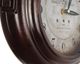 YHD Black Double Sided Iron Wall Clock-2