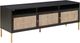 TOV Furniture Sierra Black Cane Media Console-0