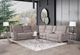 Behold™ Home Lakeshire 6-Piece Ivory Dual Power Reclining Curved Sectional-1