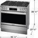 Frigidaire Gallery® 36" Smudge-Proof® Stainless Steel Pro Style Gas Range-2