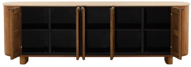 Dovetail Furniture Oriel Brown/Sand Sideboard-4