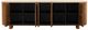 Dovetail Furniture Oriel Brown/Sand Sideboard-4