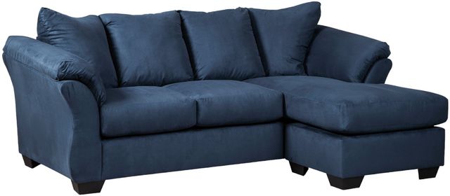 Signature Design by Ashley® Darcy Blue Chaise Sofa-0