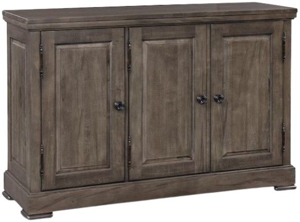 Bassett® Furniture Customizable BenchMade Hawkins 3-Door Huntboard-0