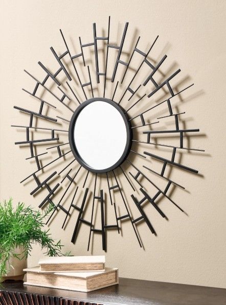 Signature Design by Ashley® Garrenworth Black Accent Mirror-4
