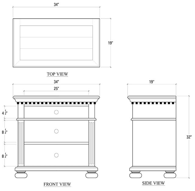 Bramble Customizable Charleston Nightstand-1