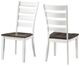 Intercon Kona Gray/White Dining Chair-2