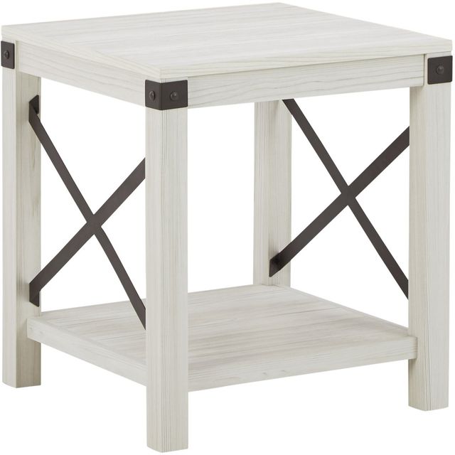 Signature Design by Ashley® Bayflynn 3 Piece Whitewash Living Room Table Set-2