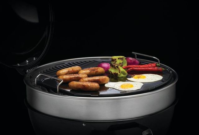 Napoleon Black Reversible Cast Iron Griddle-1