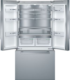 Bosch 800 Series 20.5 Cu. Ft. Stainless Steel Counter Depth French Door Refrigerator