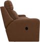 La-Z-Boy® Emmons Oak Leather Manual Reclining Sofa-3