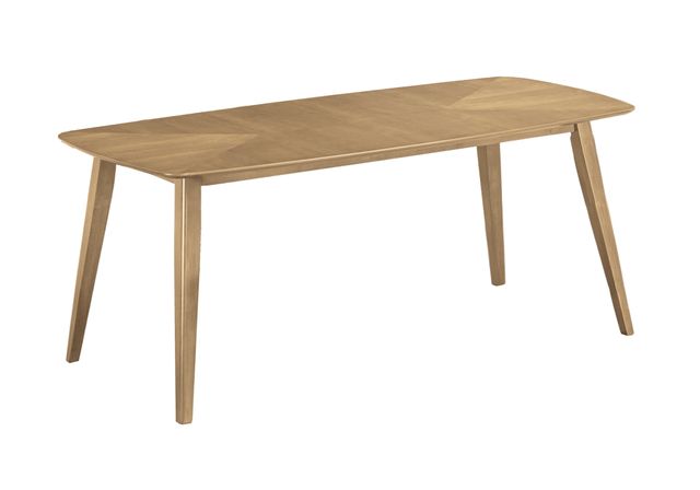 Monarch Specialties Inc. Light Walnut 72" Rectangular Dining Table-0